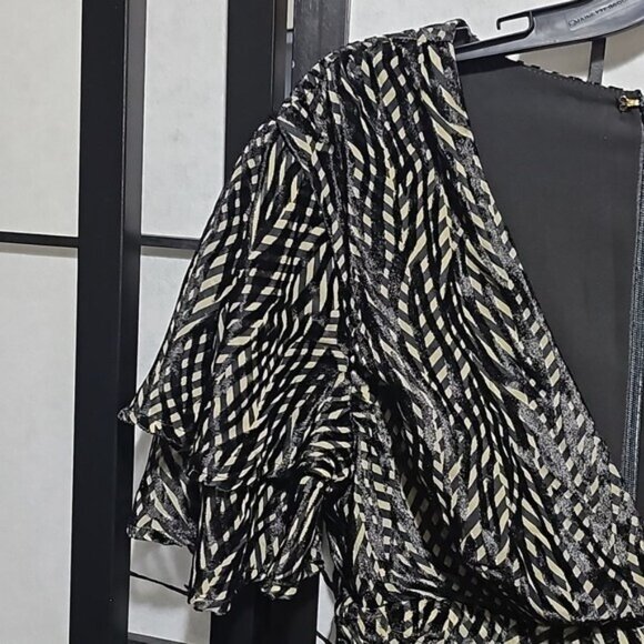 House of Harlow 1960 x Revolve Zebra Print Maxi Dress Size XS New - Picture 6 of 12